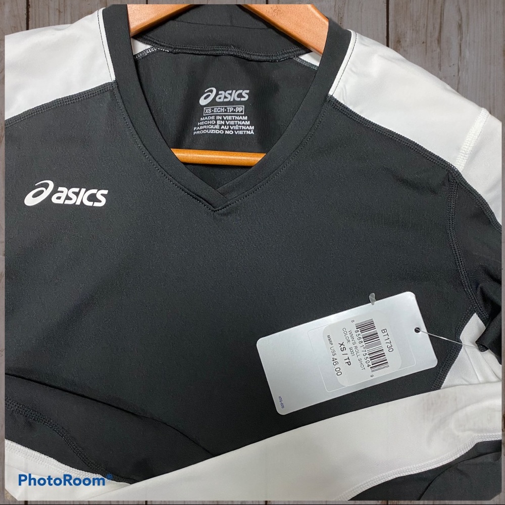 Asics women's roll out jersey xsmall blk - Picture 3 of 3